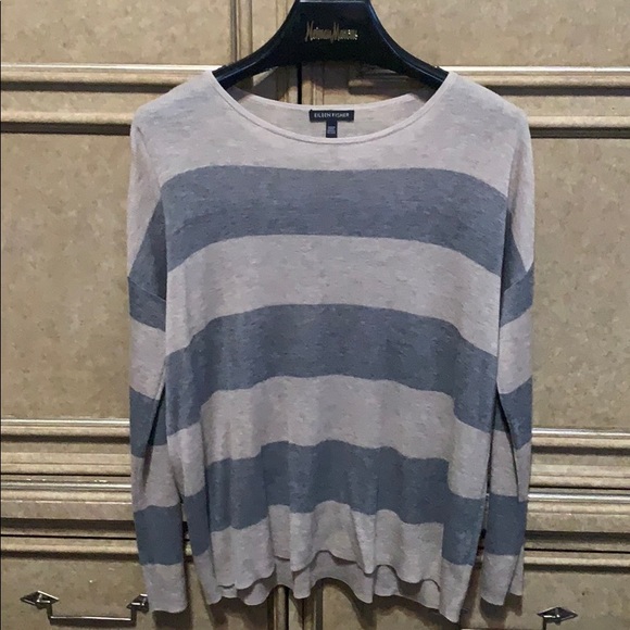 Eileen Fisher Sweaters - EILEEN FISHER STRIPED SWEATER